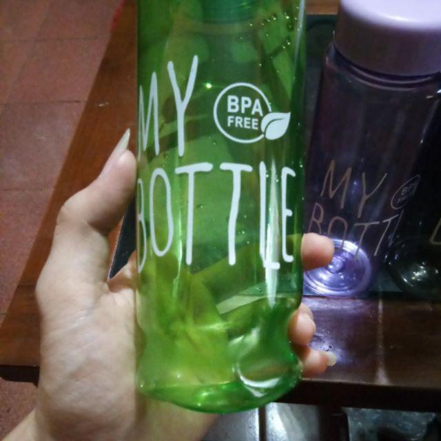 New My Bottle Warna + Pouch Busa / Botol Minum - Genvana