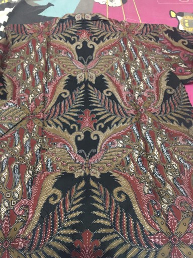 Batik Kupu Mahkota Full Furing Katun Halus Sragenan Size M-xxl Asli Solo High Quality
