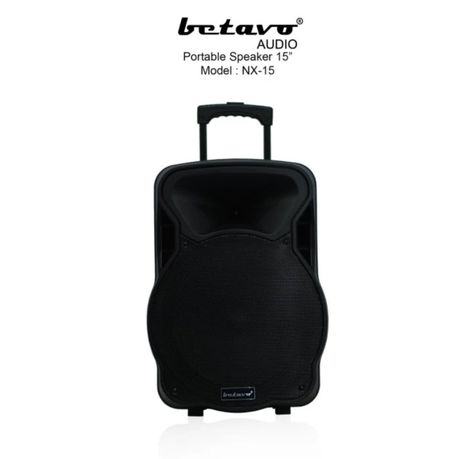 Speaker aktif portable betavo 15inch Nx15 aktiv Mic wireless Nx 15 Ori