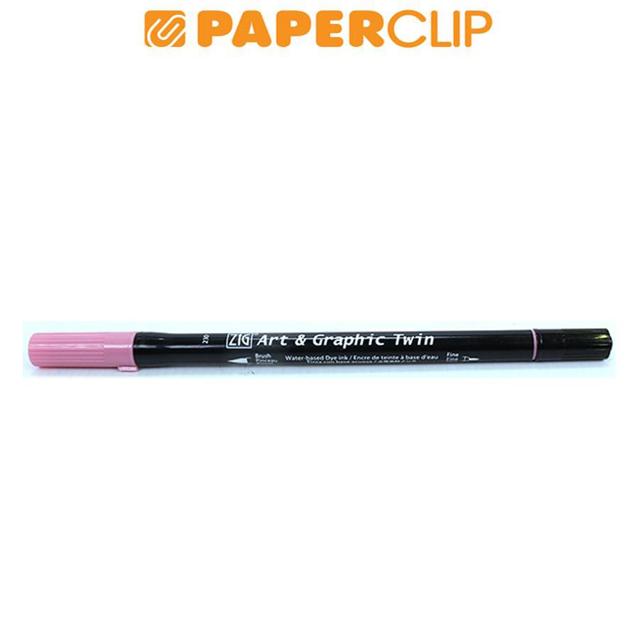 

PEN BRUSH ZIG KURETAKE ART & GRAPHIC TWIN TUT-80 230 PALE ROSE