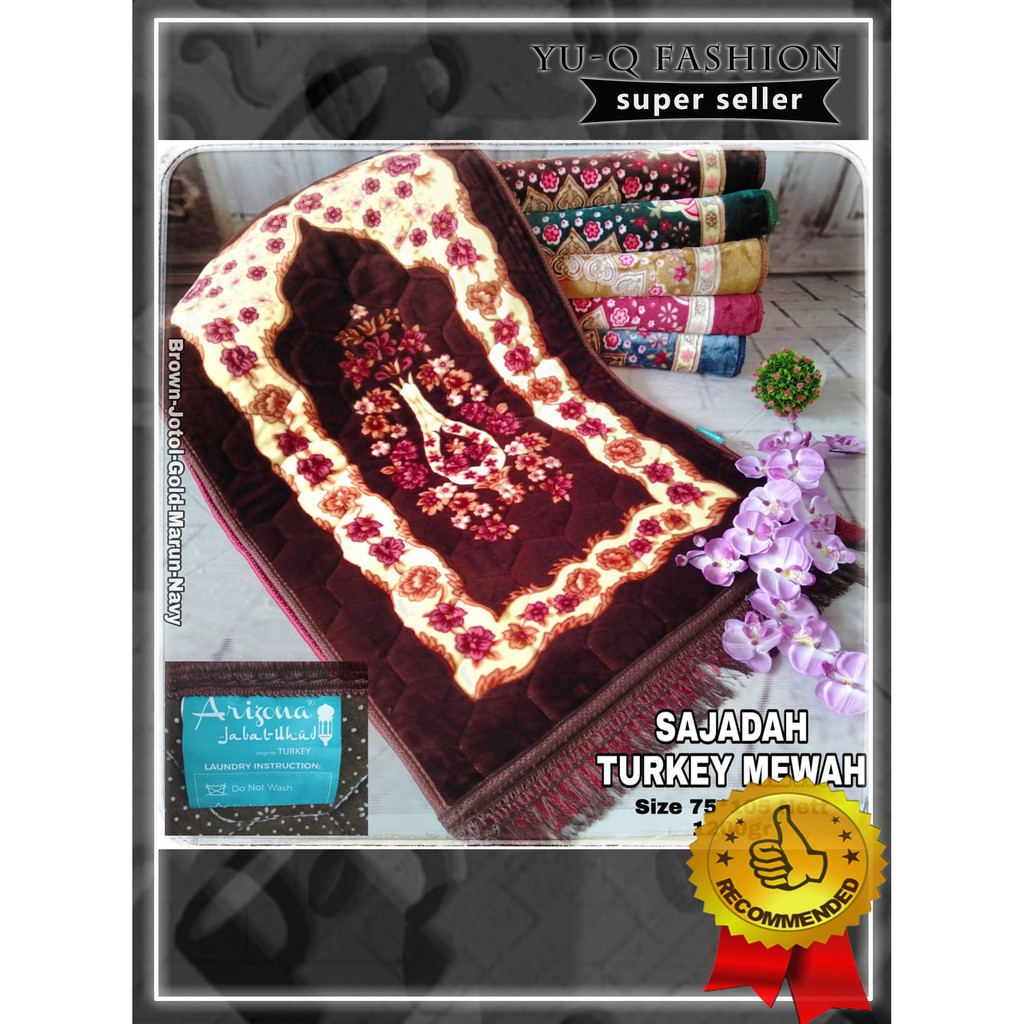 SAJADAH TURKEY, SAJADAH MURAH, SAJADAH PREMIUM, SAJADAH TURKEY ARIZONA, SAJADAH ELEGAN