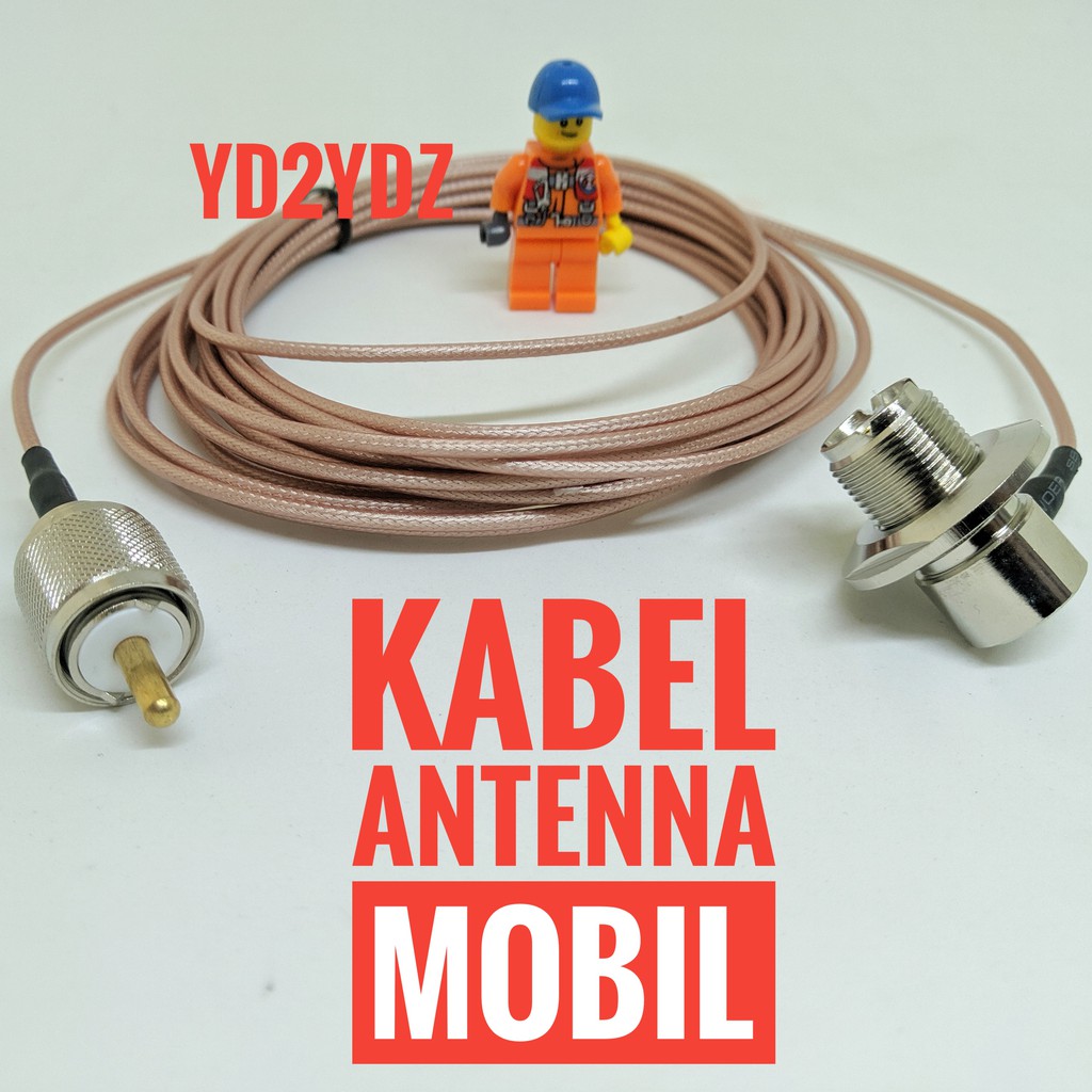 Kabel teflon rg316 antenna mobil radio rig antena low loss coaxial 5meter 5 meter so239 pl259 rg-316