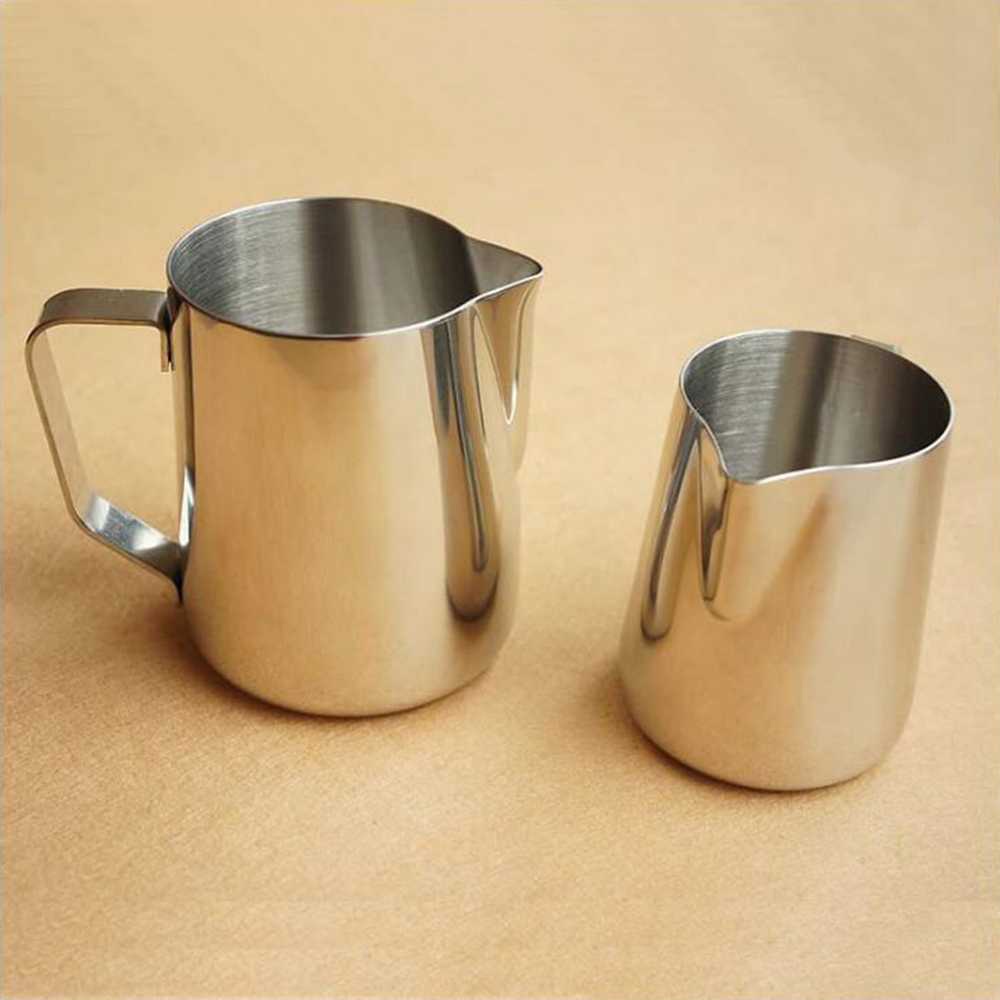 Gelas Pitcher Stainless Steel Kopi Susu Teh Tarik Espresso Latte Art 150ml 200ml 350ml 600ml 1000ml