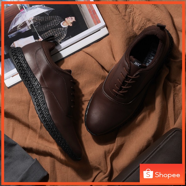 GARRICK BROWN - Sepatu Pantofel Pria Kasual Formal Kulit Sepatu Pantopel Pria Fantopel Pria Pantopel