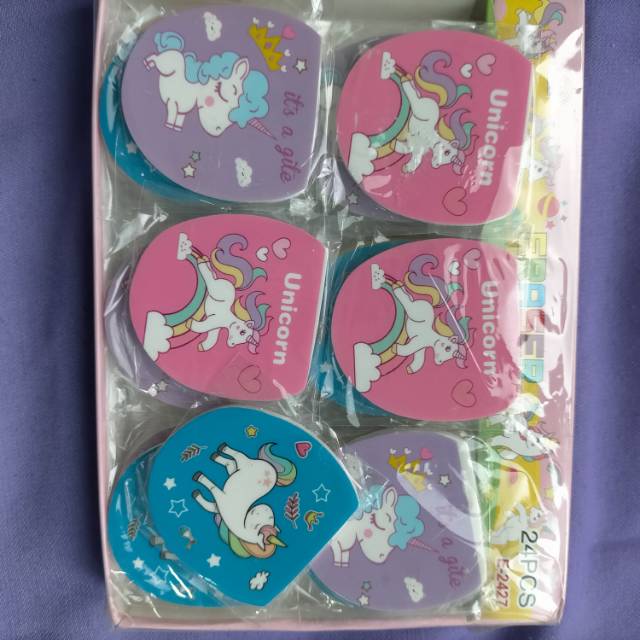 

Eraser Penghapus besar unicorn dan frozen