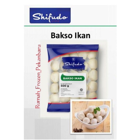 

Shifudo Bakso Ikan 500gr isi 40 Pcs