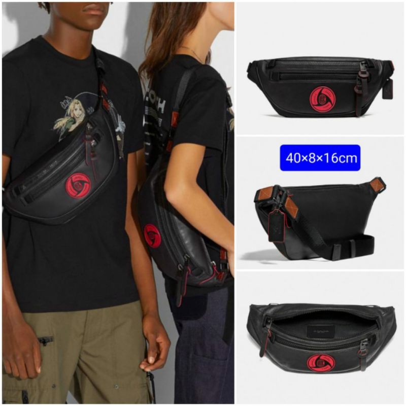 Tas Selempang COACH Grade Super Premium 1:1 Black Edition