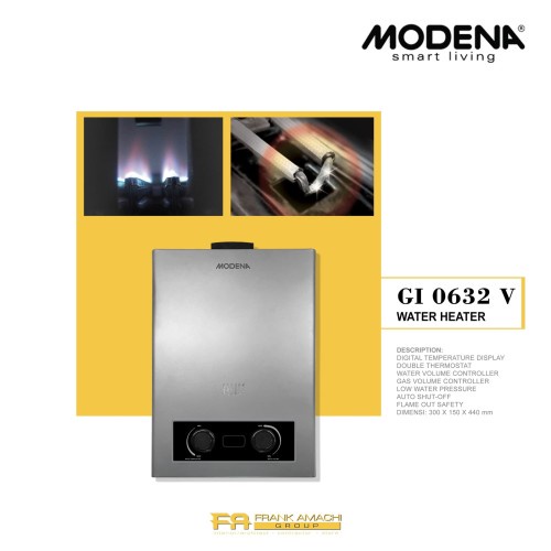 MODENA GAS WATER HEATER GI 0632V