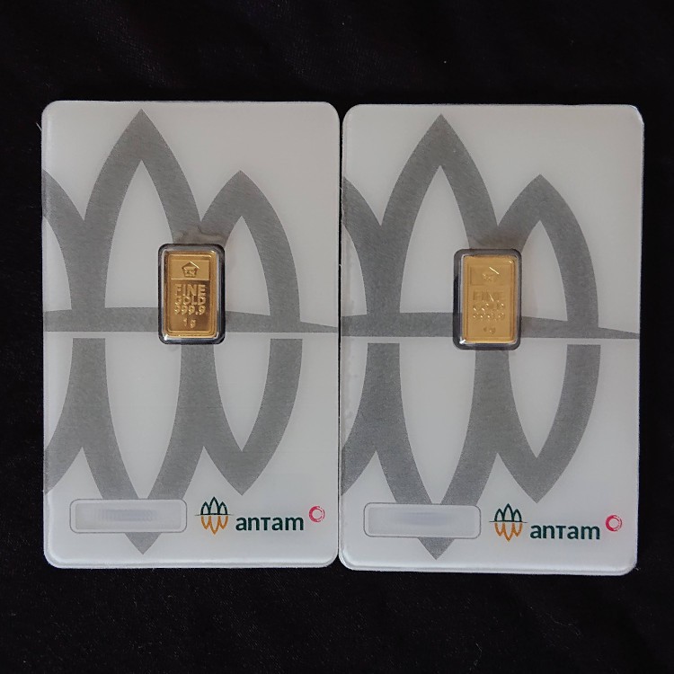 LM (Logam Mulia) Emas Antam 1 gr / 1 gram 2022