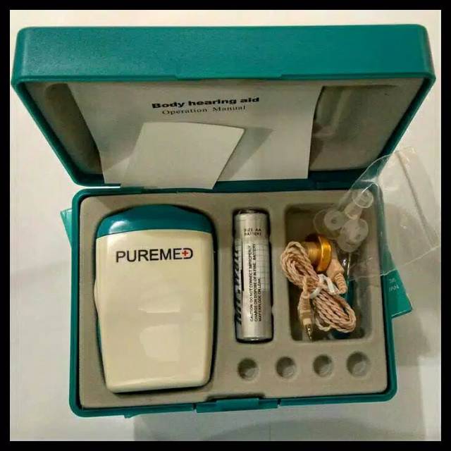 Hearing Aid Puremed / Alat Bantu Dengar /  Hearing Aid Kabel / Puremed Hearing Aid Kabel