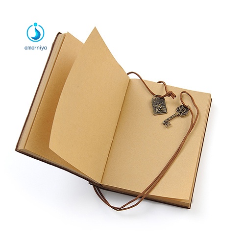 

Terlaris ✨ - Buku Catatan Diary Jurnal Agenda Kosong Bahan Kulit Imitasi Aksen Kunci Gaya Vintage 3.1.23