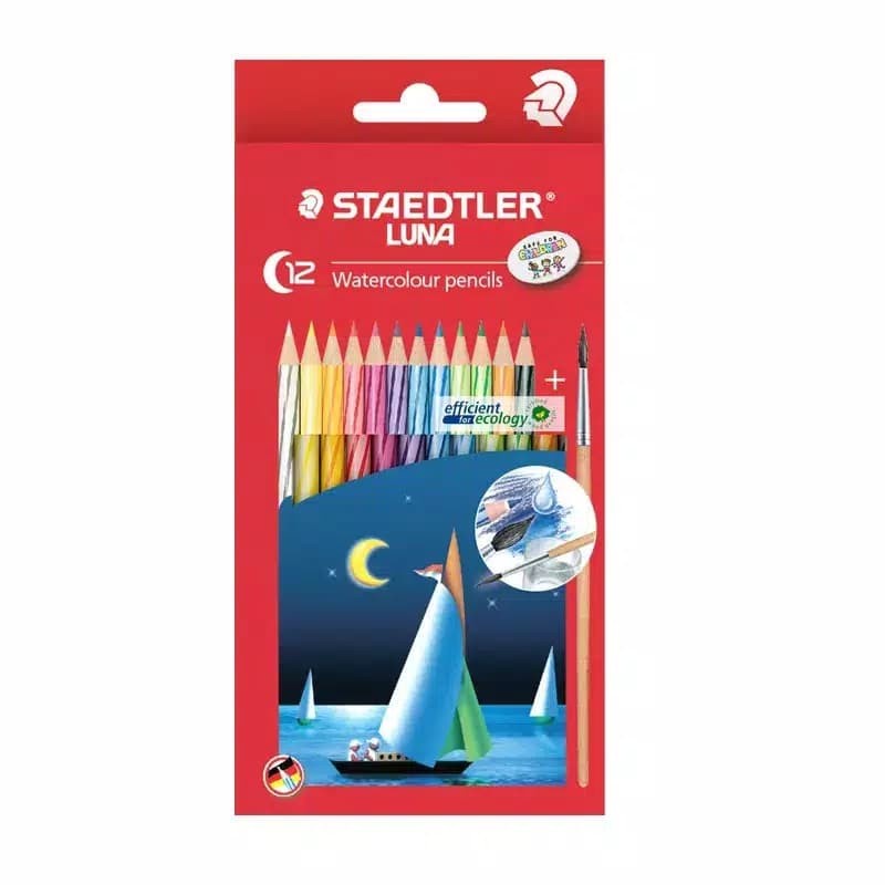 

Pensil Warna Staedtler Luna Water Color 12 Warna