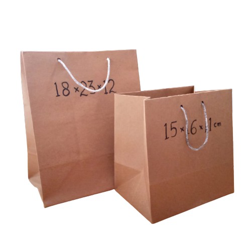 

Paper Bag Polos Termurah / Tas Kertas Murah Ukuran 15x16x11