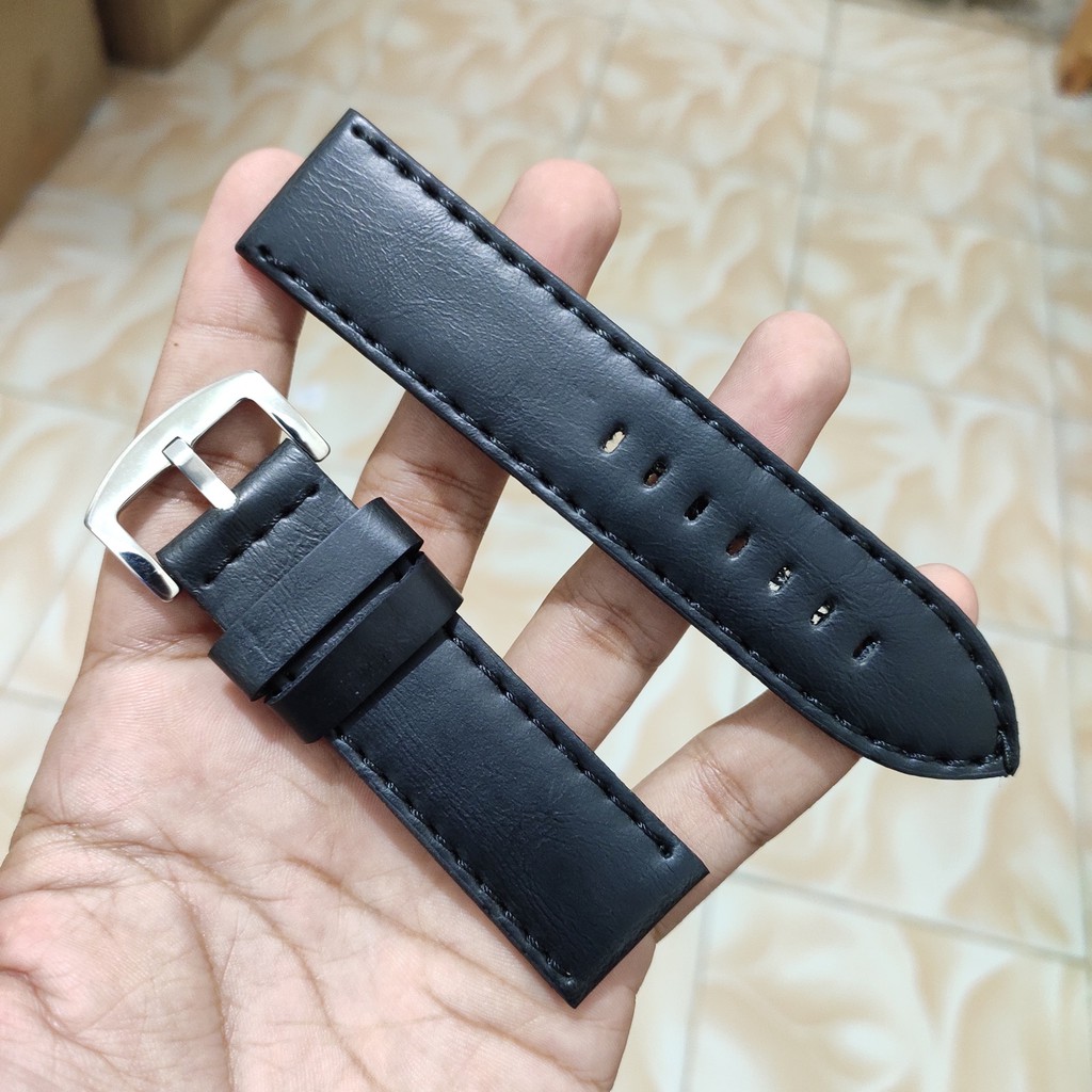 TALI JAM TANGAN BLACK HITAM MURAH.