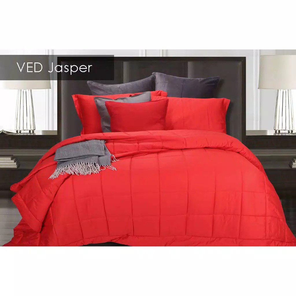 PROMO SPREI VERDE BAHAN KATUN SATEEN POLOSAN SINGLE - 120X200X40