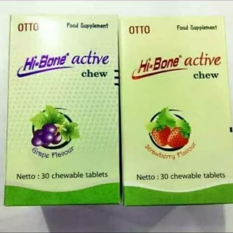 Hibone Active / Hi-Bone / Hi Bone / Hi - Bone varian rasa Anggur