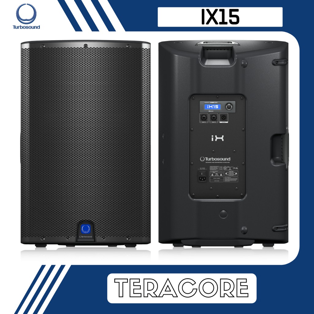 Turbosound iX15 iX-15 Speaker Aktif 1000 Watt 15inch Harga Sepasang