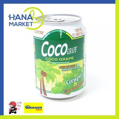 

LOTTE COCO GRAPE 238ML / HANA MARKET