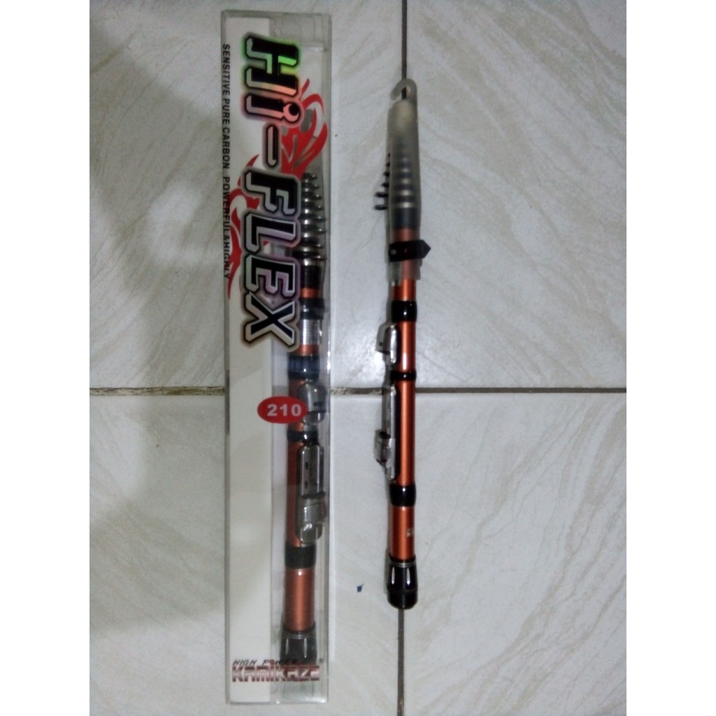 Joran / rod carbon antena / telescopic Kamikaze Hi - Flex