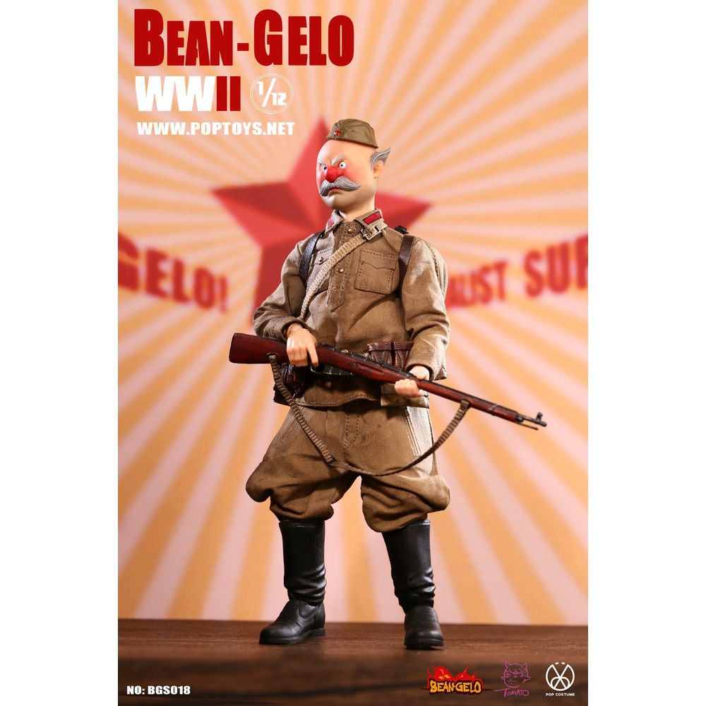 Bean Gelo The Peasant Class Soldier Victor POP TOYS 1/12 BGS018 1:12