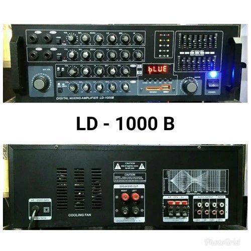 AMPLI KARAOKE LD 1000B Amplifier LD 1000 B ld1000b
