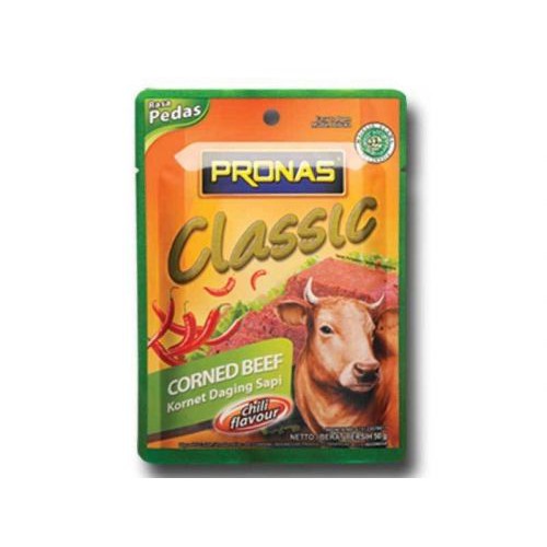 

Pronas Corned Beef Chili Sachet 50gr