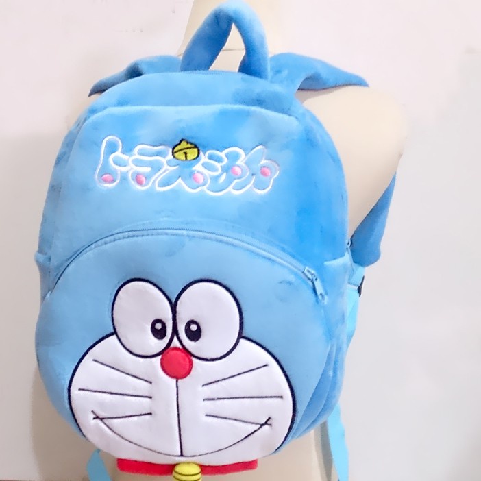 Tas Ransel M sekolah anak paud boneka doraemon pooh thomas bona gajah kado baby kids backpack animal cartoon ufufy elephant