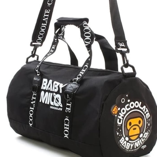 Aape Baby Milo X Chocolate Duffle Bag Original