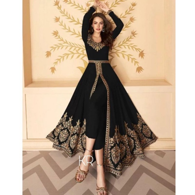 Setelan India 2in1 BORDIR DEPIKA 7 Warna / Setelan Pakistan / Baju Setelan Muslim Wanita / Pakaian M