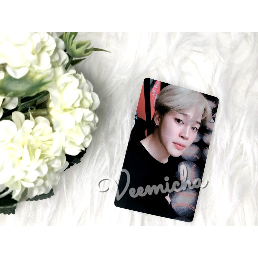 BTS OFFICIAL PHOTOCARD (PC) JIMIN DVD LOVE YOURSELF TOUR NEW YORK