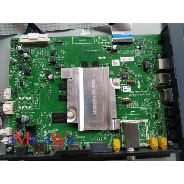MB - MAINBOARD - MESIN TV LED PANASONIC TH 43DX400 G - 43 DX 400 G ori