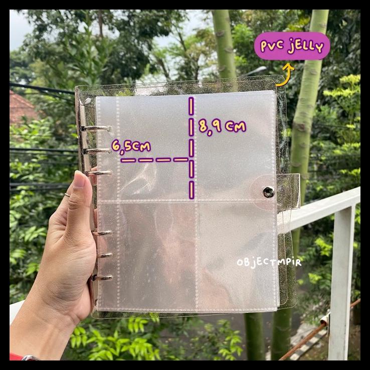 

Binder Photocard A5 Termasuk Isi 25 Sleeve Muat 200 Pc / Cc / Polaroid