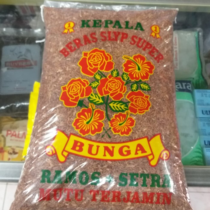 

beras merah soso cap kembang bunga 5kg (gojek/grab)