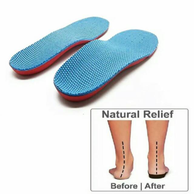 Insole arch support anak. Medial arch support, insole kaki lepek