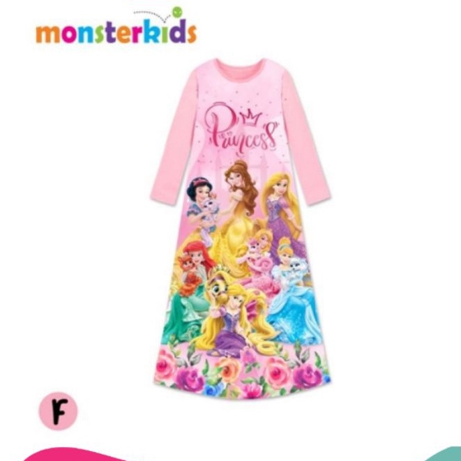 Dress Anak Simple Monster Kids MK24