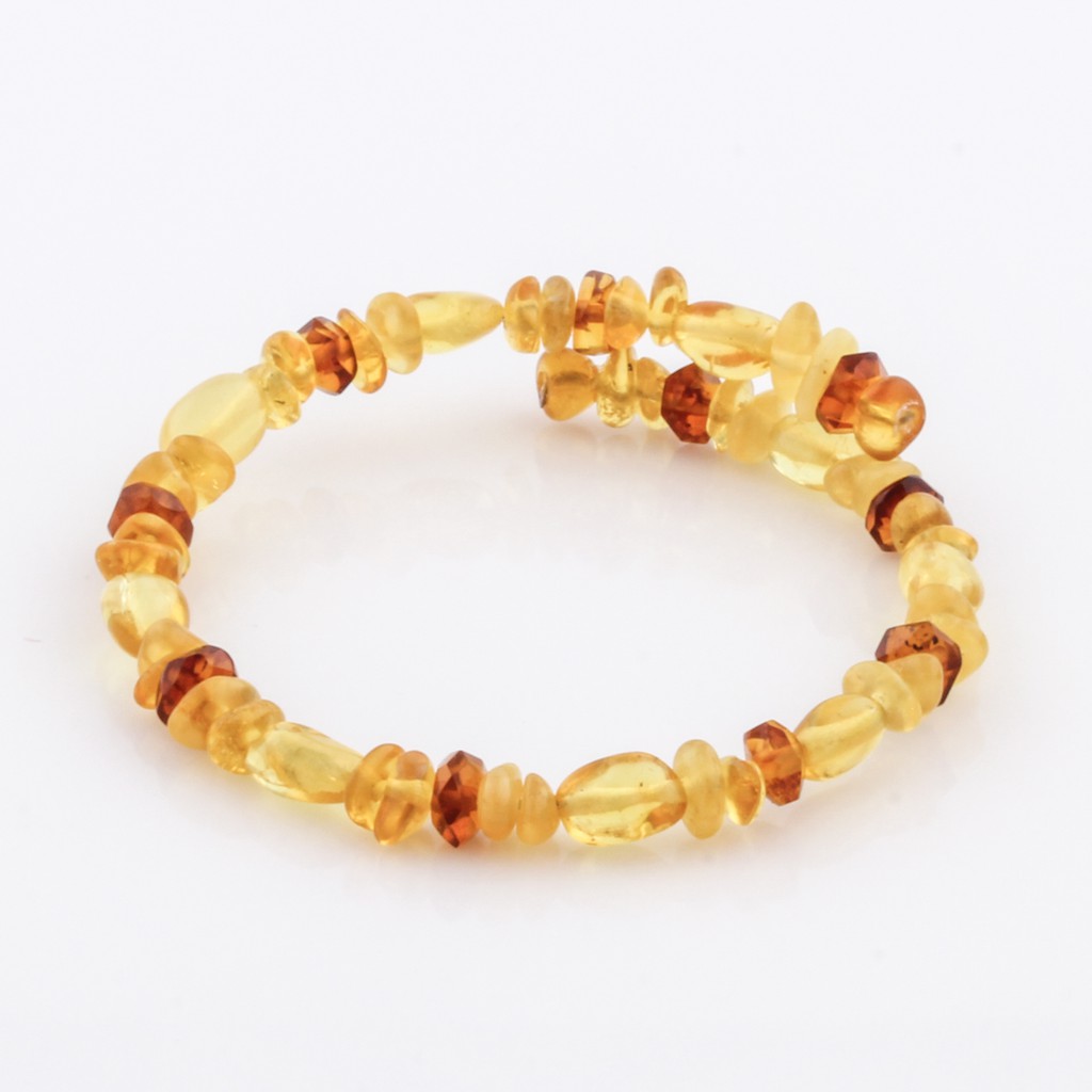 BGL1 Bangle Baltic Amber untuk Junior dan Dewasa