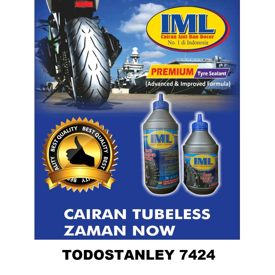 Cairan Anti Bocor IML 350mL (Untuk Ban Tubeless)