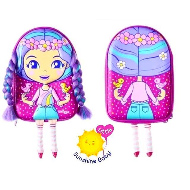 

Smiggle Pencil Case Dolly Purple Hardtop Ori