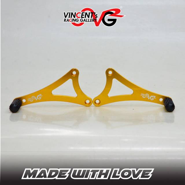 Footstep STEP Drag Matic MIO BEAT VRG RACING Almunium CNC ANODIZE