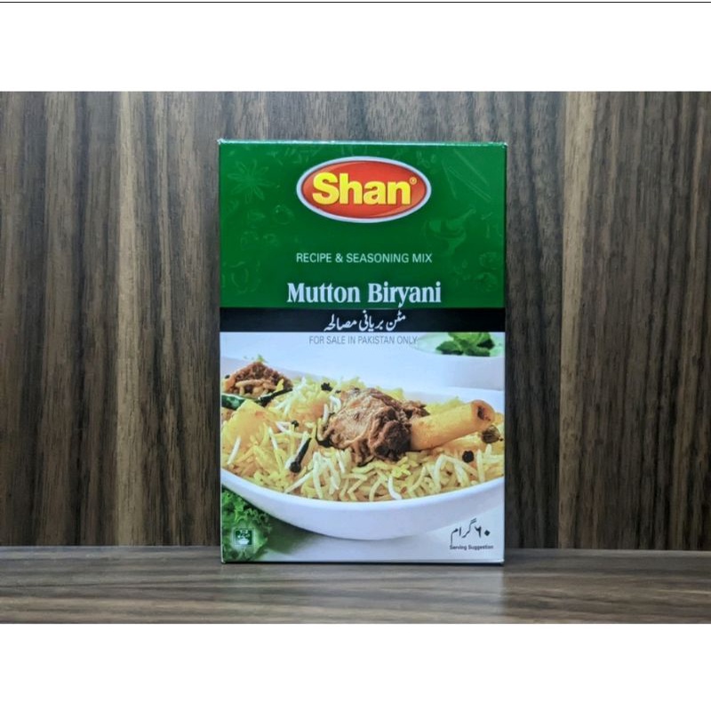 

bumbu instant nasi briyani shan