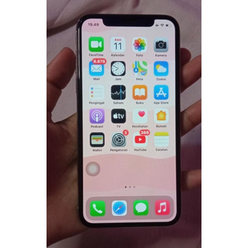iphone x 256gb second/bekas