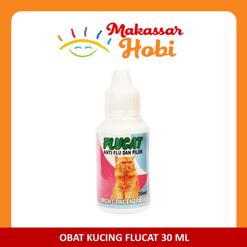 FLUCAT Obat Flu Pilek Batuk Kucing Flu Cat Otsuda Japan 30ml