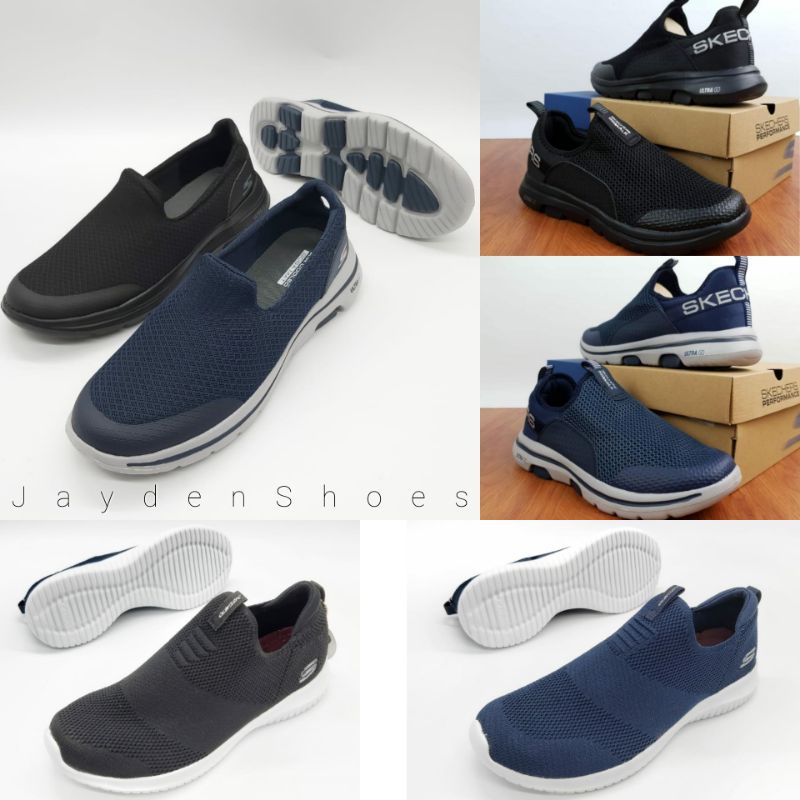 SEPATU SKECHERS PRIA/SKECHERS GOWALK 5 SPARROW/SKECHERS GOWALK 5 DOWNDRAF/SKECHERS ELITE FLEX/SKECHE