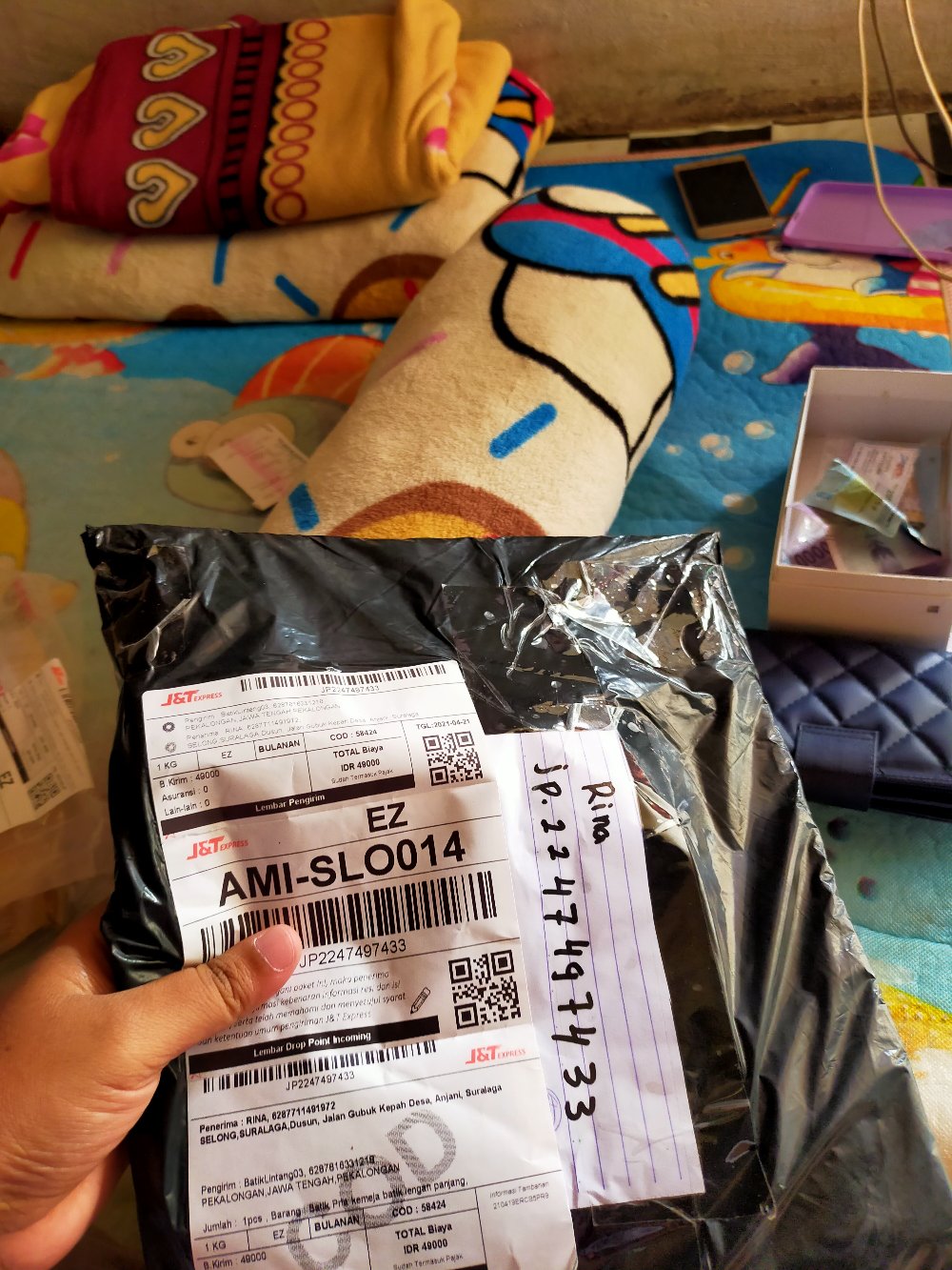 Batik Pria Kemeja Batik Lengan Panjang