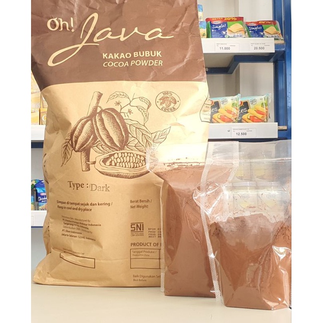 

Oh Java Cocoa Powder / Dark Coklat Bubuk Oh Java / Minuman Coklat Bubuk Oh Java 100Gr, 250Gr / Dark Coklat Oh Java / Oh Java Dark Coklat