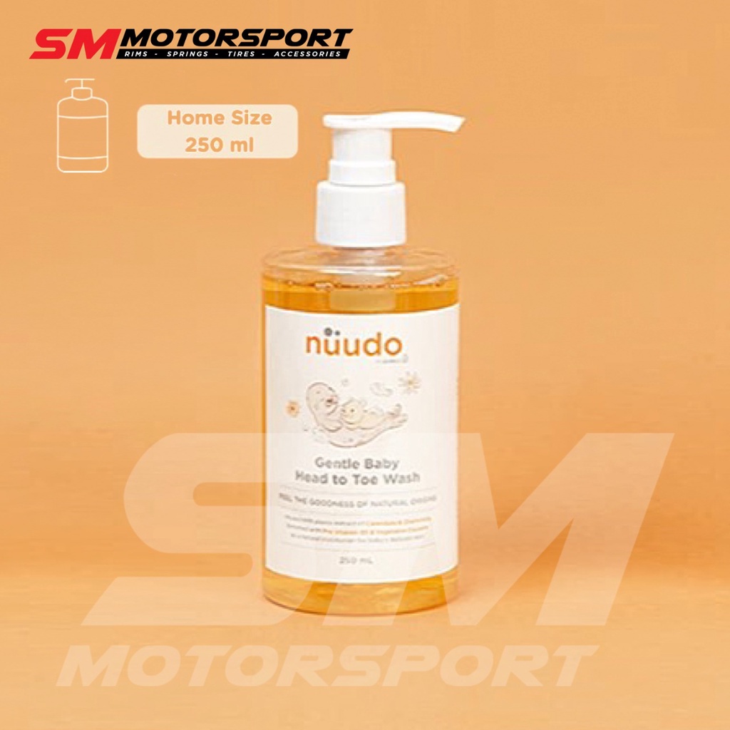 Nuudo Baby Head To Toe 250ml by Pureco Sabun Shampo Bayi Alami Natural