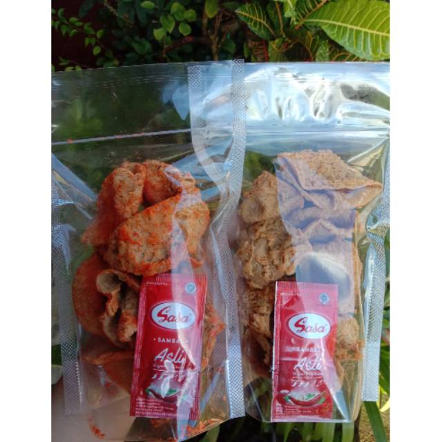 

Kerupuk Tahu Original / Balado