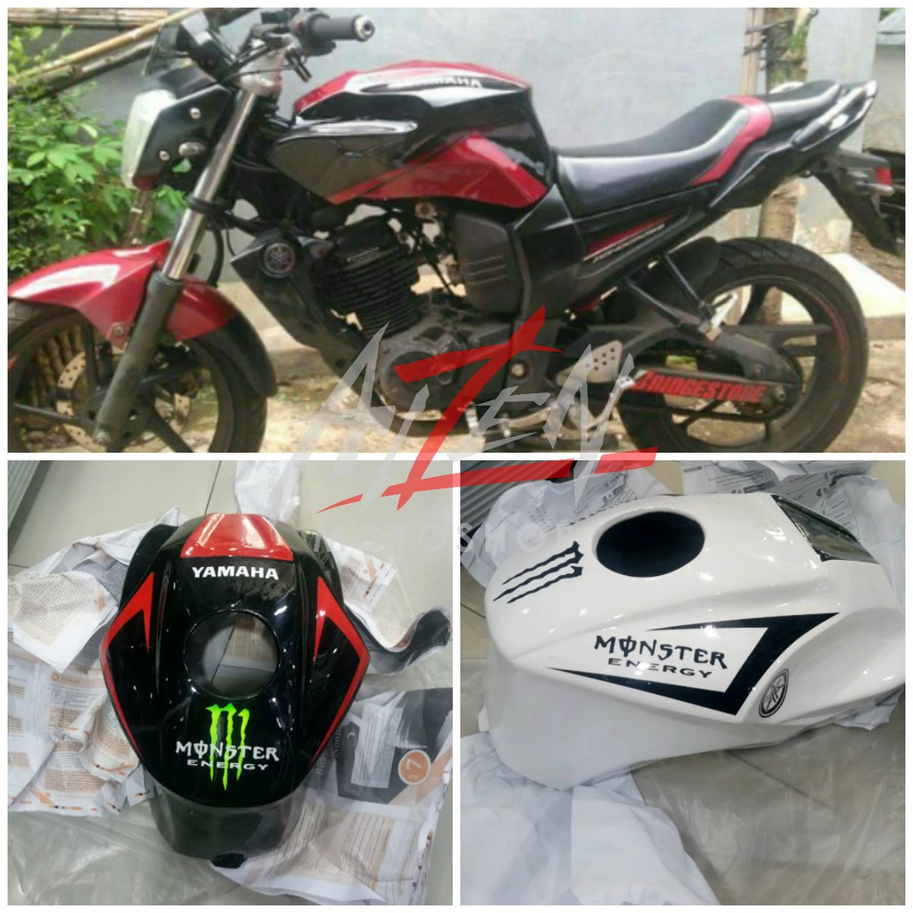 Cover Tangki Yamaha Byson Model Ninja 250fi Shopee Indonesia