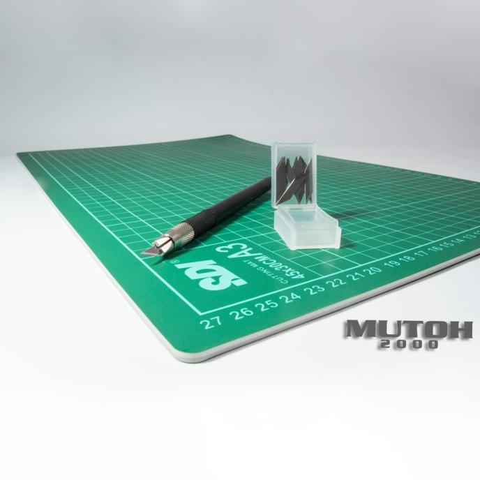 

Cuci Gudang Awal Tahun Cutting Mat A3 + Cutter Pen SDI Promo Awal tahun