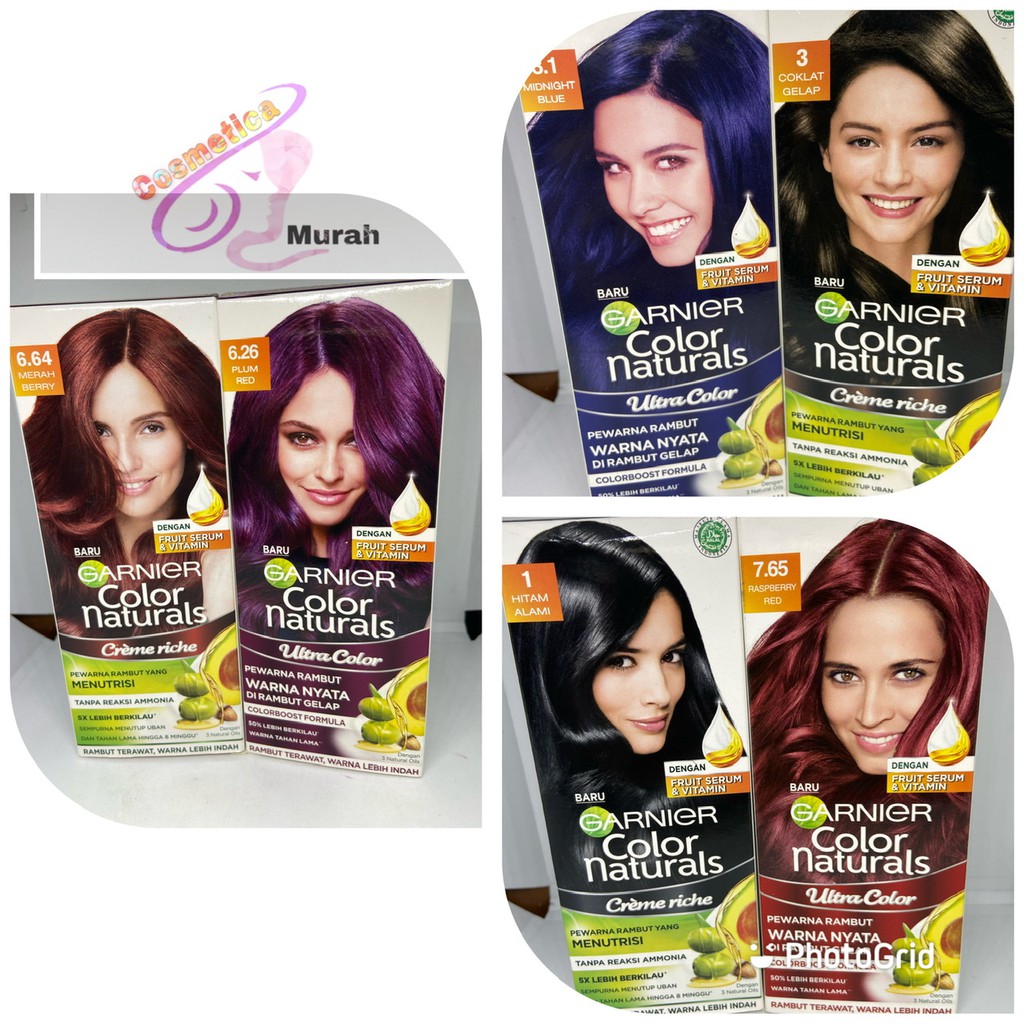 [ kemasan box ] garnier hair colour / cat rambut garnier kemasan box